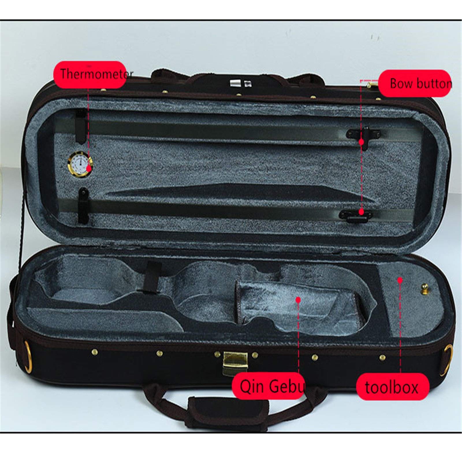 Amazon.co.jp: バイオリンケース ヴァイオリン収納ケース